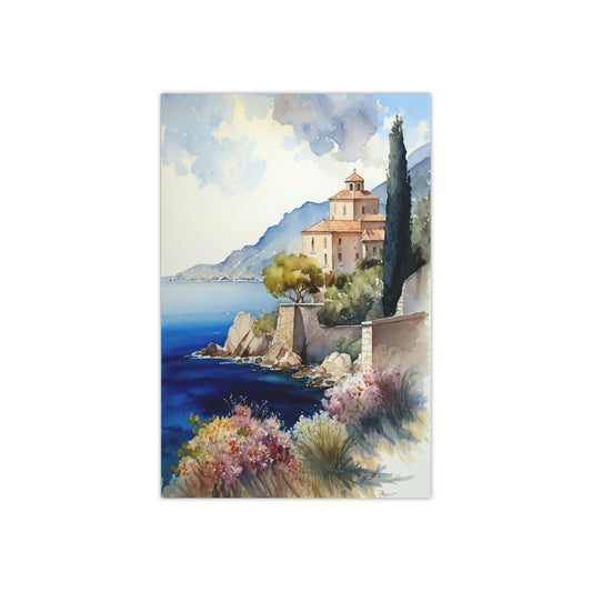 Riviera France Landscape - Satin Posters